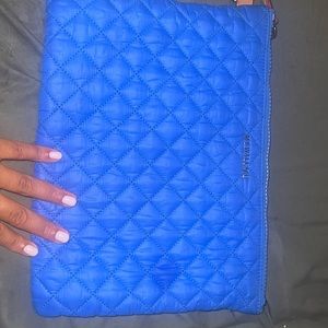Mz Wallace Bright Blue Metro Pouch